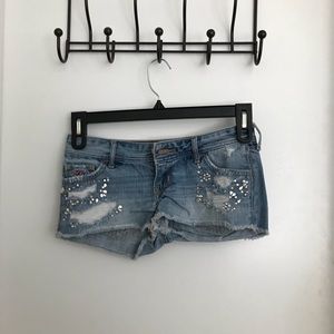 Hollister Jeweled Shorts
